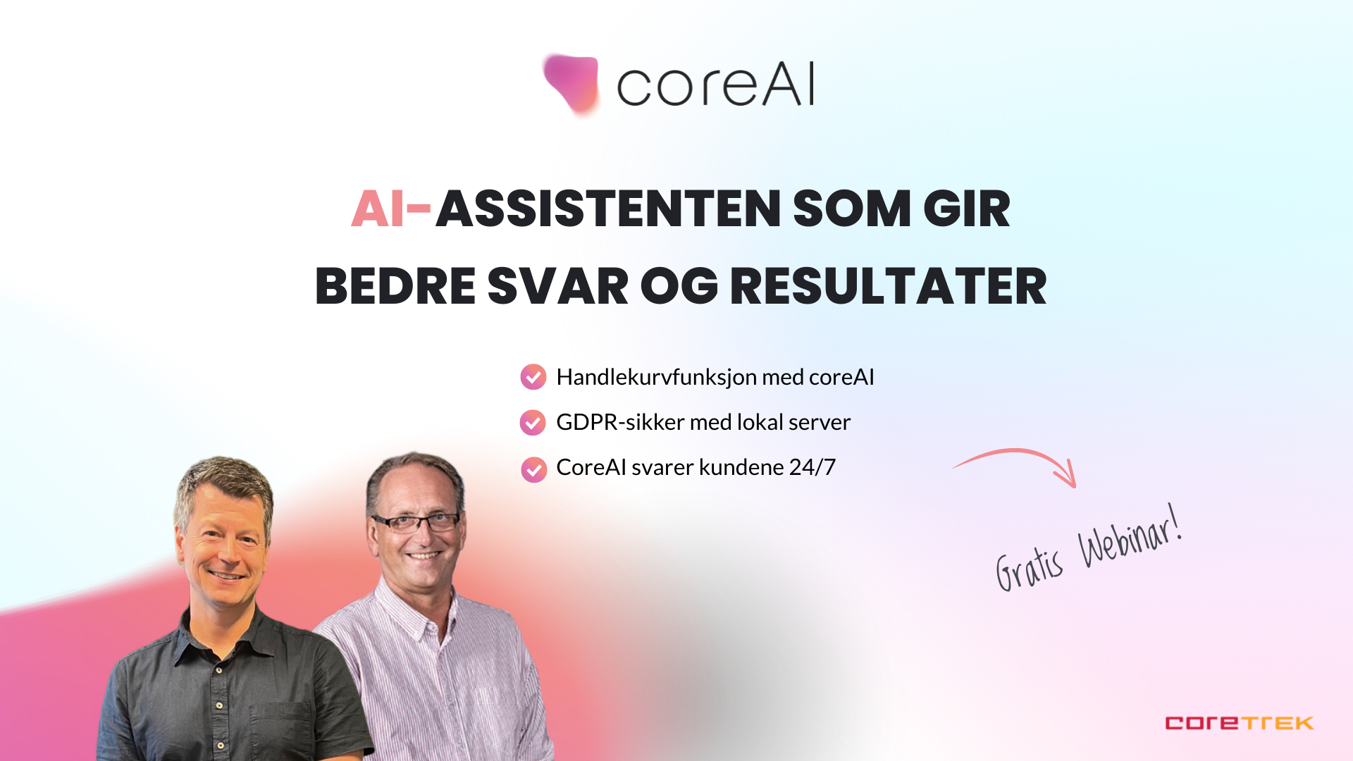 coreAI - AI-assistenten som gir bedre svar og resultater